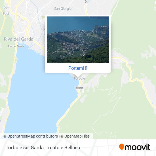 Mappa Torbole sul Garda