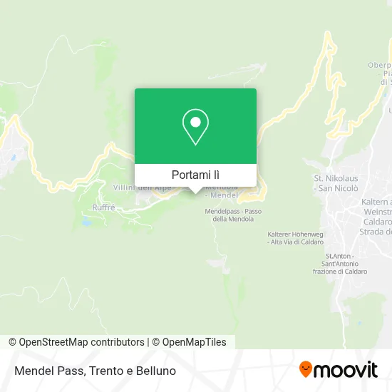 Mappa Mendel Pass