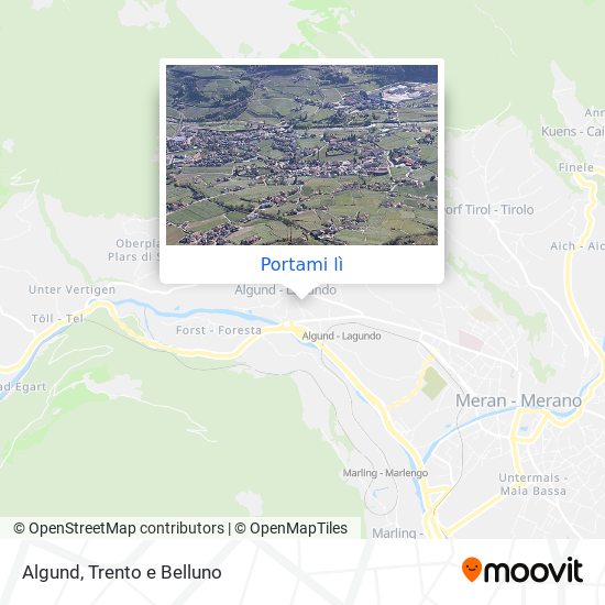 Mappa Algund