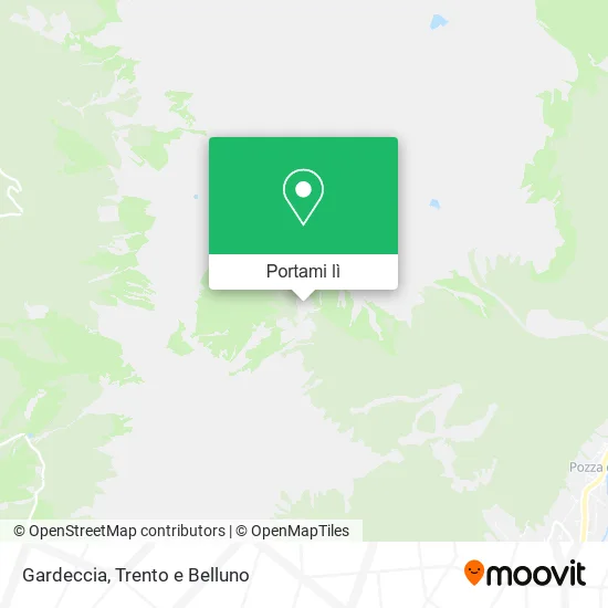 Mappa Gardeccia