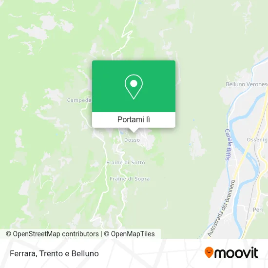 Mappa Ferrara