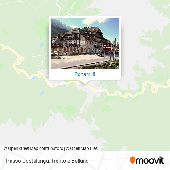 Mappa Passo Costalunga
