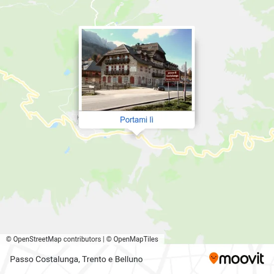 Mappa Passo Costalunga