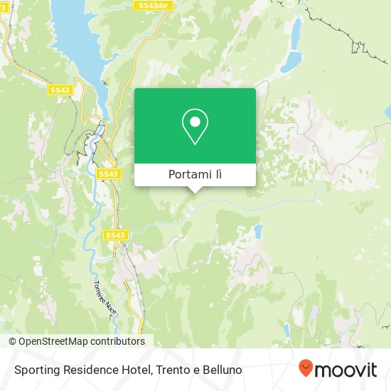 Mappa Sporting Residence Hotel