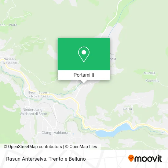 Mappa Rasun Anterselva