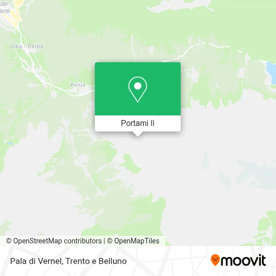 Mappa Pala di Vernel