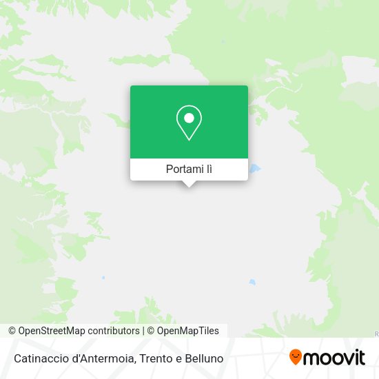 Mappa Catinaccio d'Antermoia