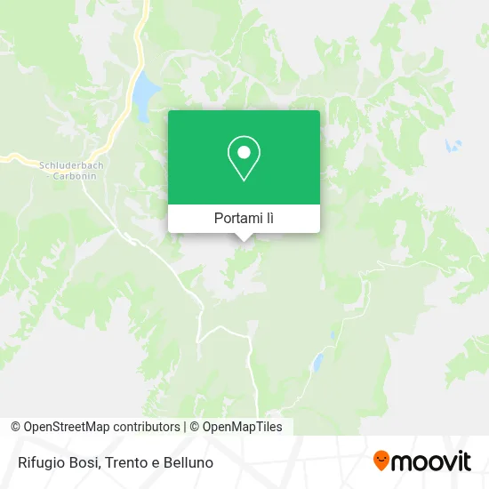 Mappa Rifugio Bosi