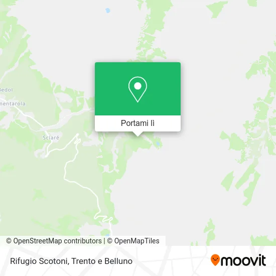 Mappa Rifugio Scotoni