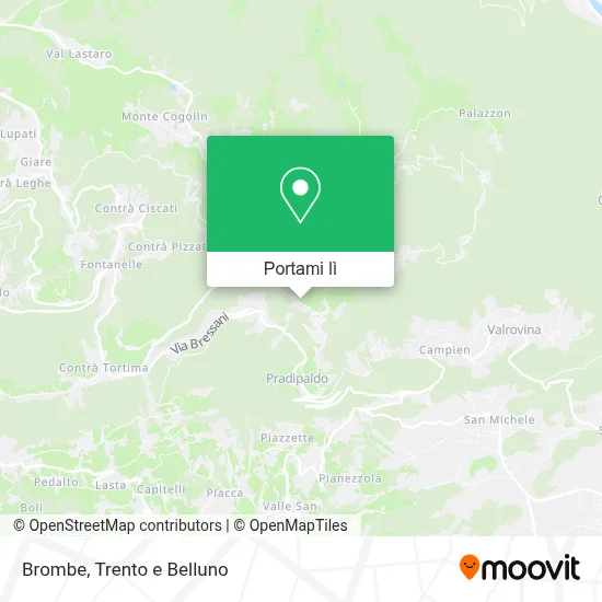 Mappa Brombe