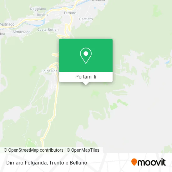 Mappa Dimaro Folgarida