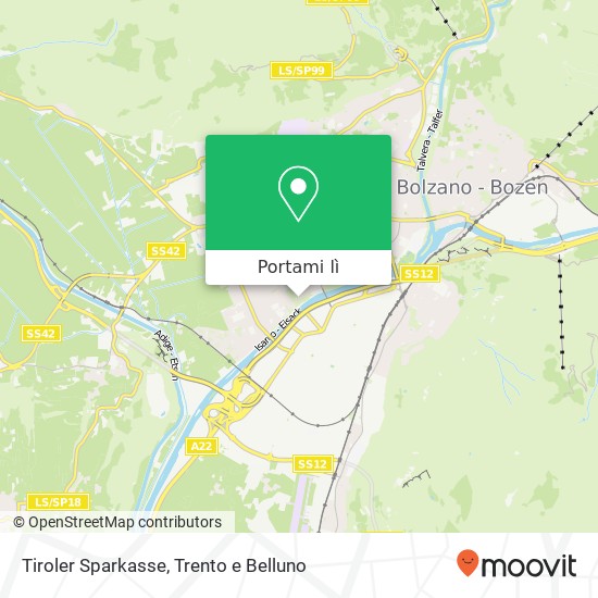 Mappa Tiroler Sparkasse