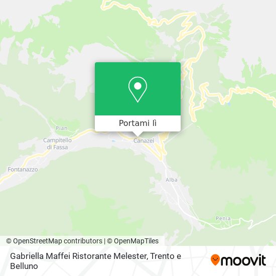 Mappa Gabriella Maffei Ristorante Melester