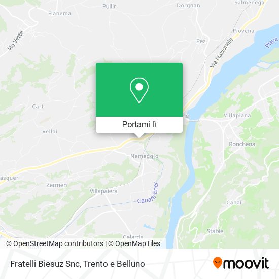 Mappa Fratelli Biesuz Snc