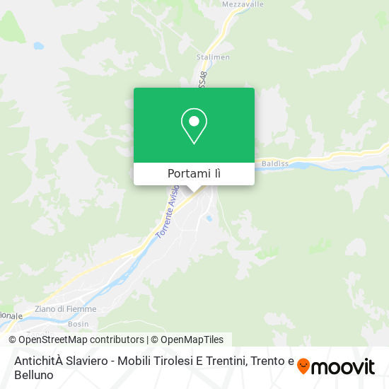 Mappa AntichitÀ Slaviero - Mobili Tirolesi E Trentini