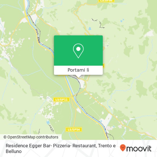 Mappa Residence Egger Bar- Pizzeria- Restaurant, Piazza Karl Atz 39018 Terlano