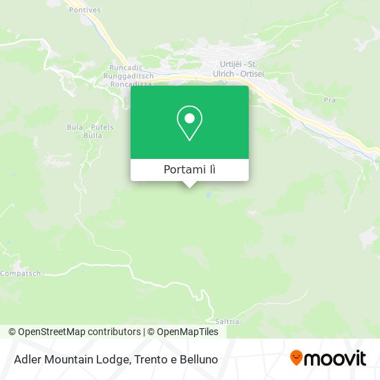 Mappa Adler Mountain Lodge