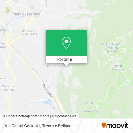 Mappa Via Castel Gatto 41