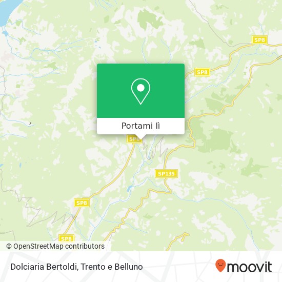 Mappa Dolciaria Bertoldi