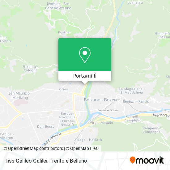 Mappa Iiss Galileo Galilei