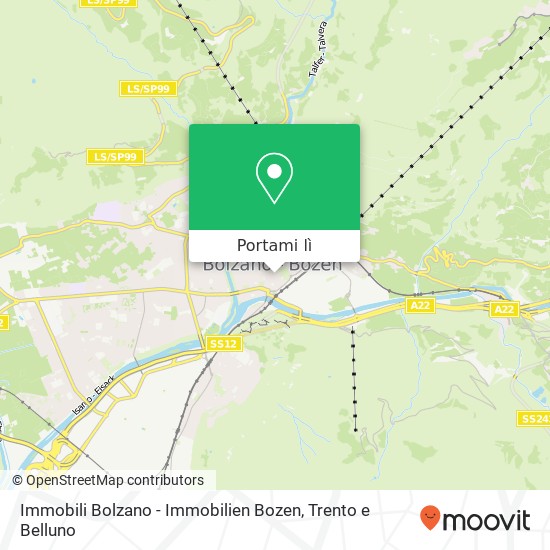 Mappa Immobili Bolzano - Immobilien Bozen