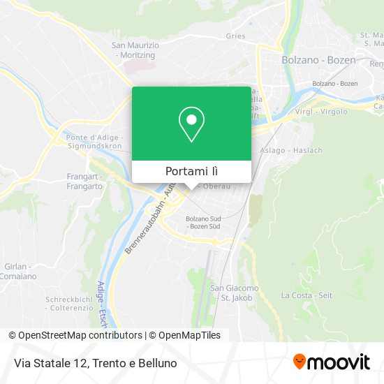 Mappa Via Statale 12