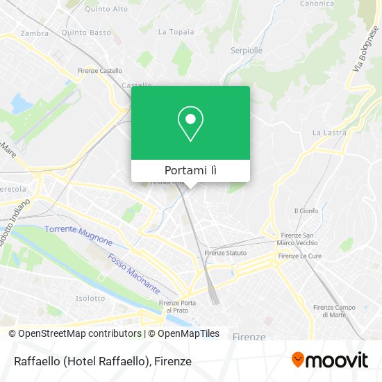 Mappa Raffaello (Hotel Raffaello)