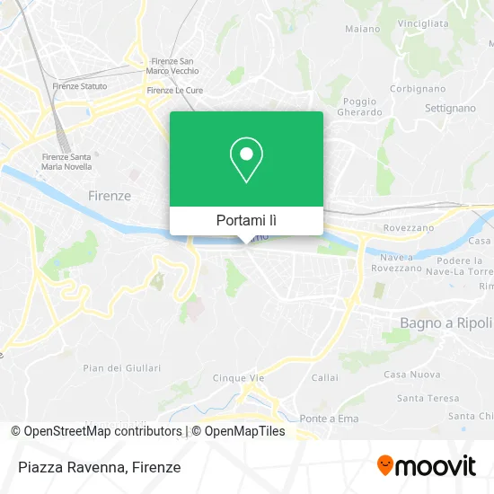 Mappa Piazza Ravenna