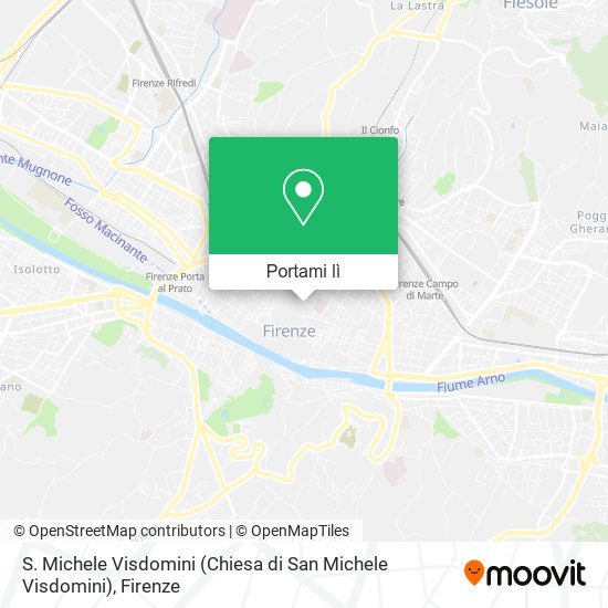Mappa S. Michele Visdomini (Chiesa di San Michele Visdomini)