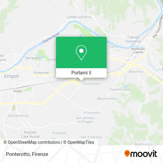 Mappa Ponterotto