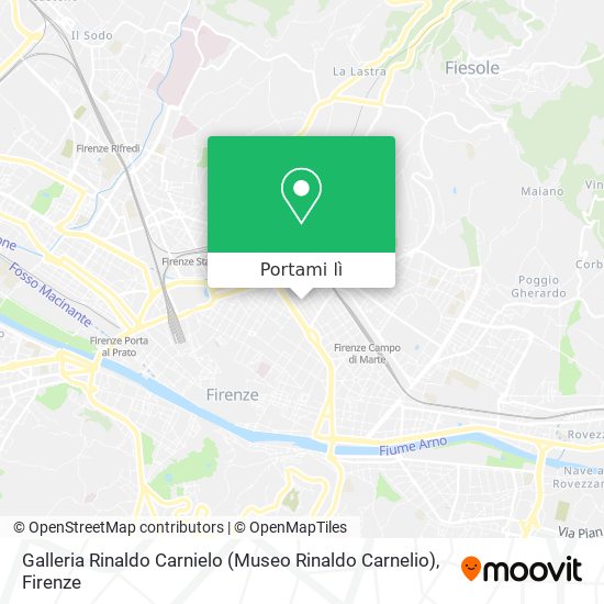 Mappa Galleria Rinaldo Carnielo (Museo Rinaldo Carnelio)