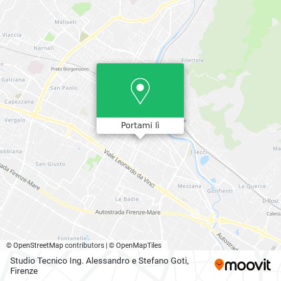 Mappa Studio Tecnico Ing. Alessandro e Stefano Goti
