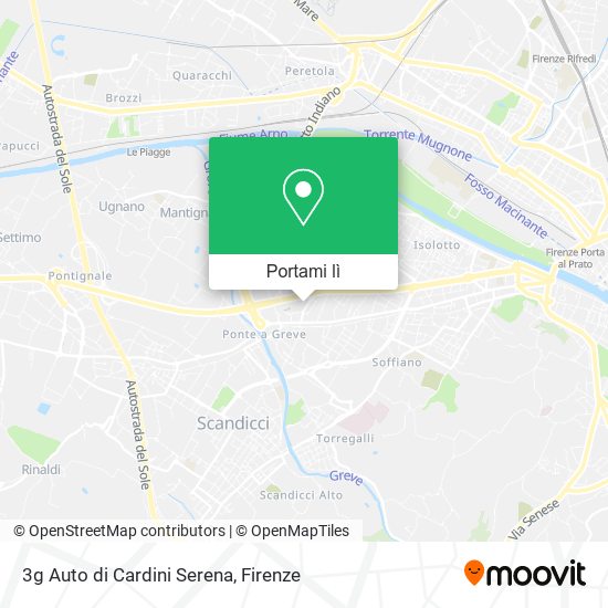 Mappa 3g Auto di Cardini Serena