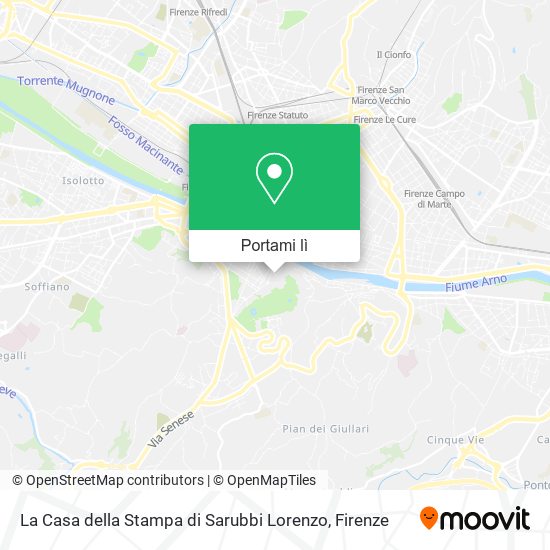 Mappa La Casa della Stampa di Sarubbi Lorenzo