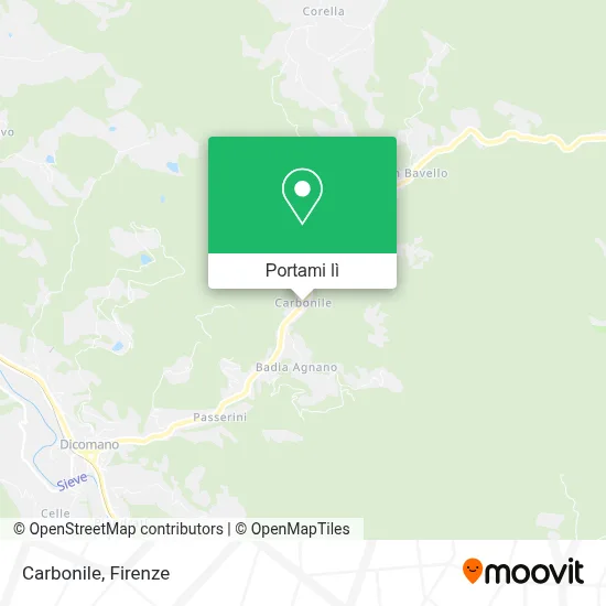 Mappa Carbonile