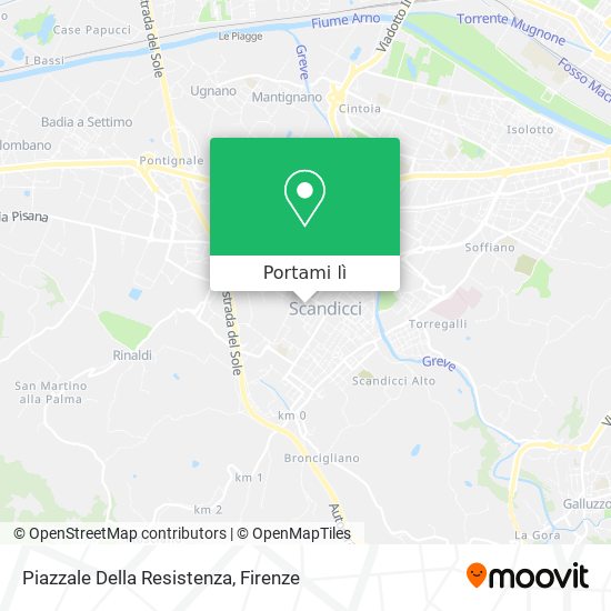 Mappa Piazzale Della Resistenza