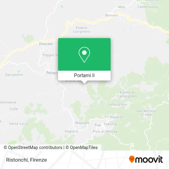 Mappa Ristonchi
