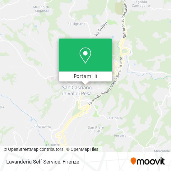 Mappa Lavanderia Self Service