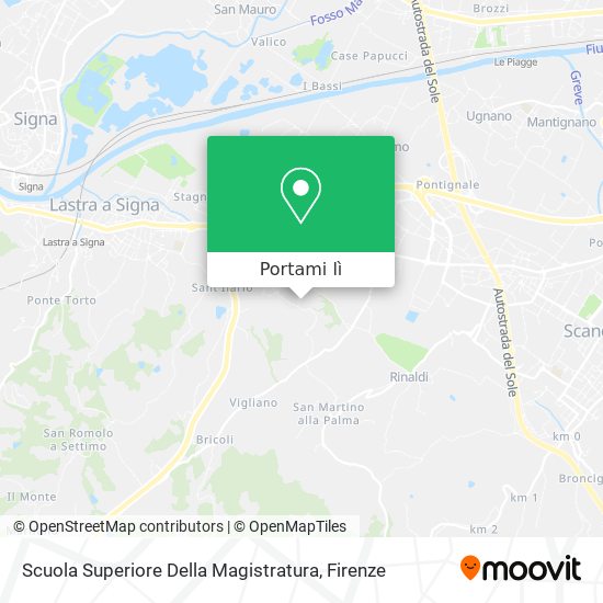 Mappa Scuola Superiore Della Magistratura