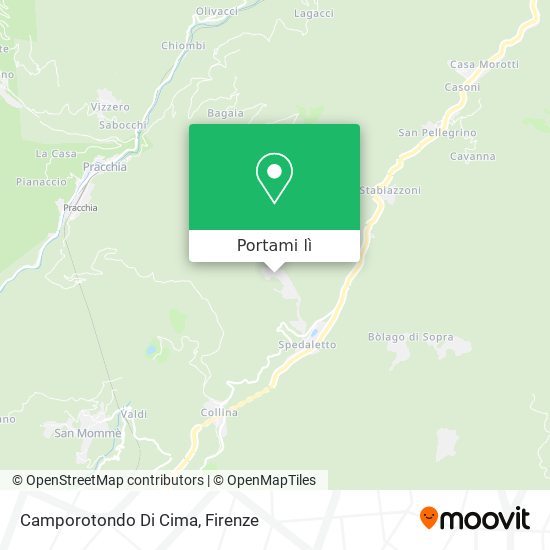 Mappa Camporotondo Di Cima