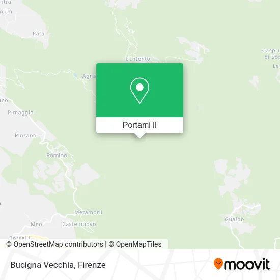 Mappa Bucigna Vecchia