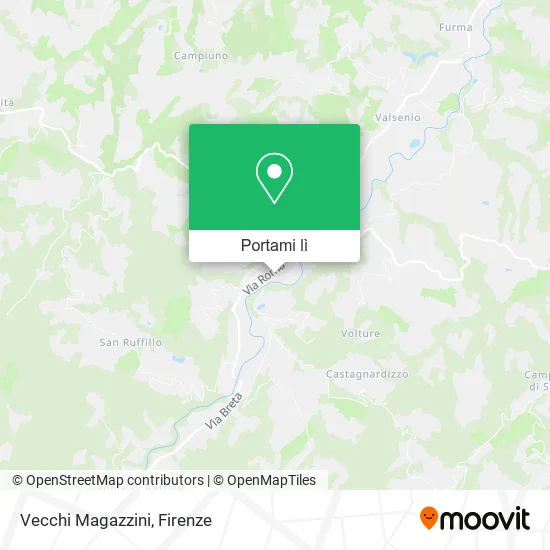 Mappa Vecchi Magazzini