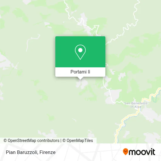 Mappa Pian Baruzzoli