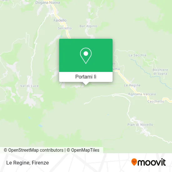 Mappa Le Regine