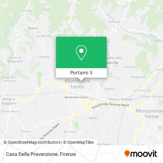 Mappa Casa Della Prevenzione