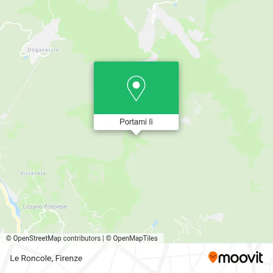 Mappa Le Roncole