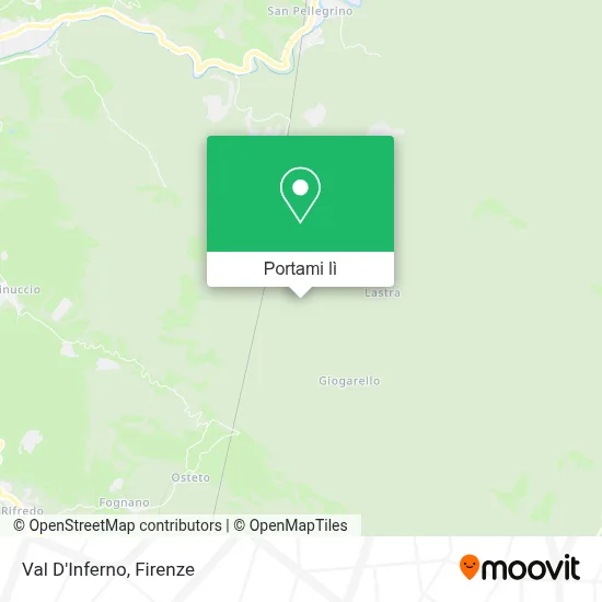 Mappa Val D'Inferno