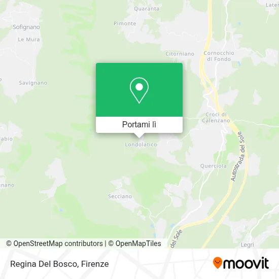 Mappa Regina Del Bosco