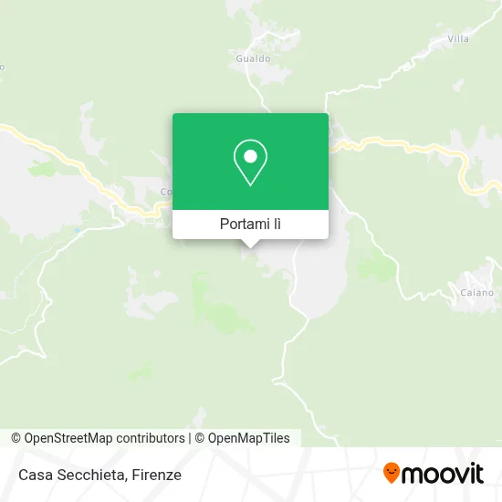 Mappa Casa Secchieta