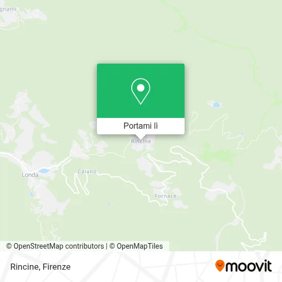 Mappa Rincine